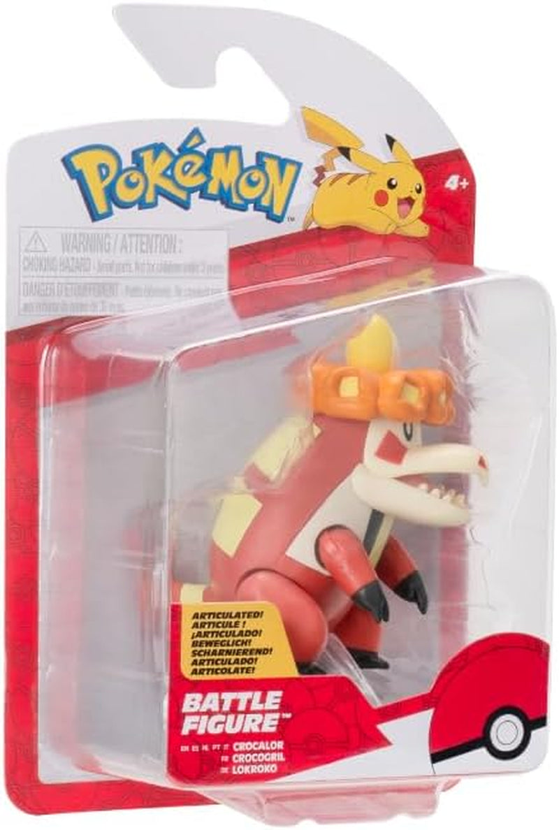 Pokémon Pokemon 5Cm Battle Figure Crocalor (Fuecoco Evolvement) - Jucărie pentru copii 4+ - Produs oficial pentru copii Action figures Naty Shop