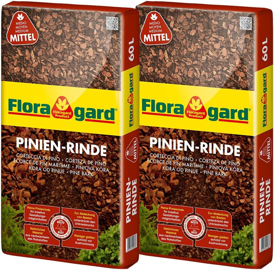 Floragard Perlite Perligran 200 L (2×100 L, 2–6 mm) – mineralsk jordforbedringsmiddel & Drainagezusatz für Garten, Anzucht, Zimmerpflanzen & Hydrokultur – sikrer løs struktur og god ventilation
