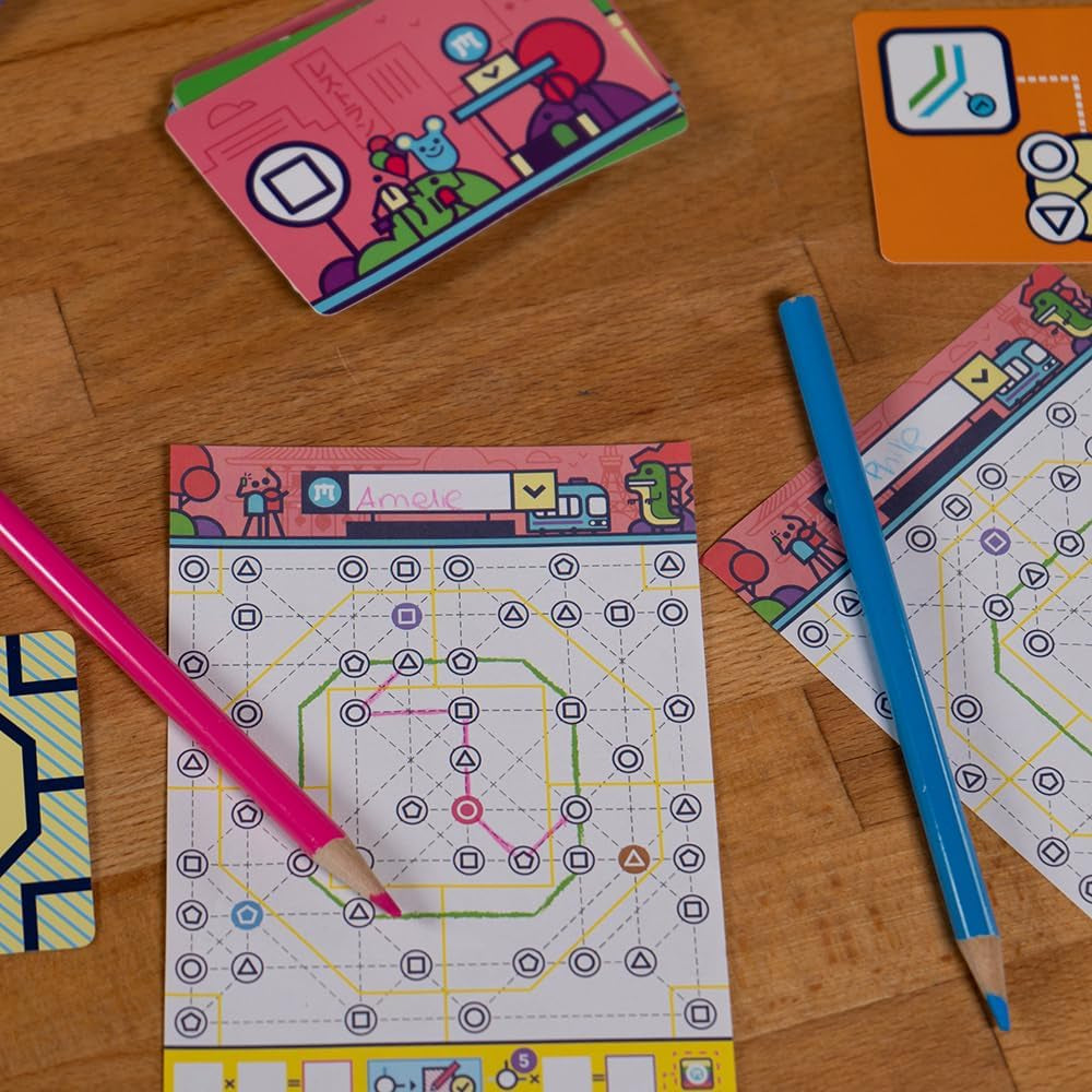 HCM Kinzel - Næste station Tokyo | Fortsættelse af det nominerede spil | Flip & Write - Nye metrolinjer til Tokyo-turisme | Færdighed og strategi | tysk | 55214