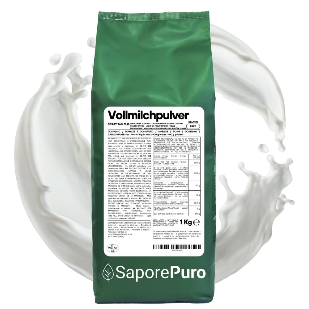 Vollmilchpulver 1 kg - Mælkepulver