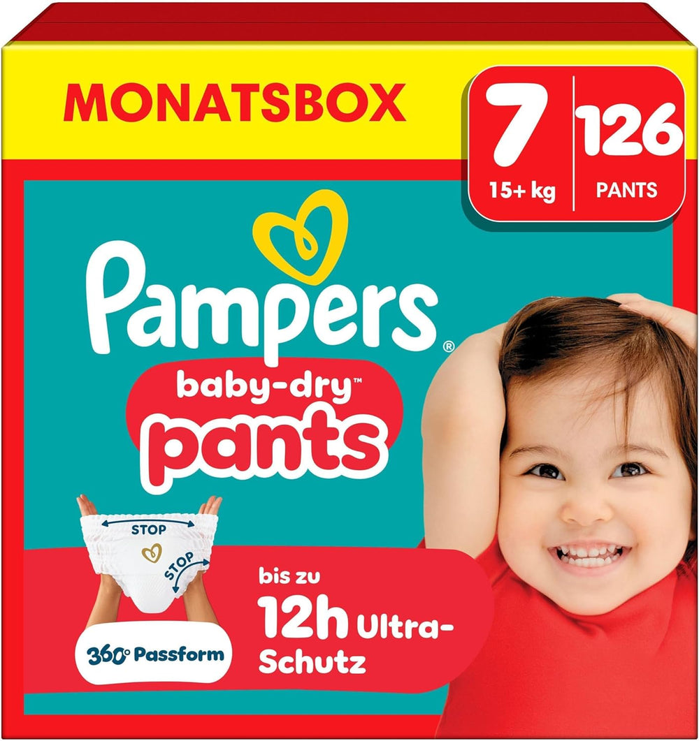 Pampers Baby-Dry Pants Größe 5, 160 Stück, 11kg-17kg, 360° auslaufsichere Passer til dag og nat