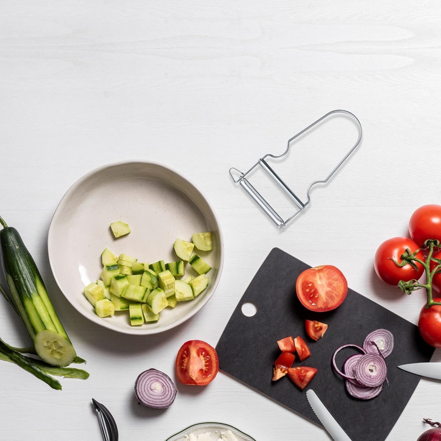 Victorinox STAR skræller, Kartoffelskræller, Dobbeltægget, Med pendulblad Skræller Naty Shop