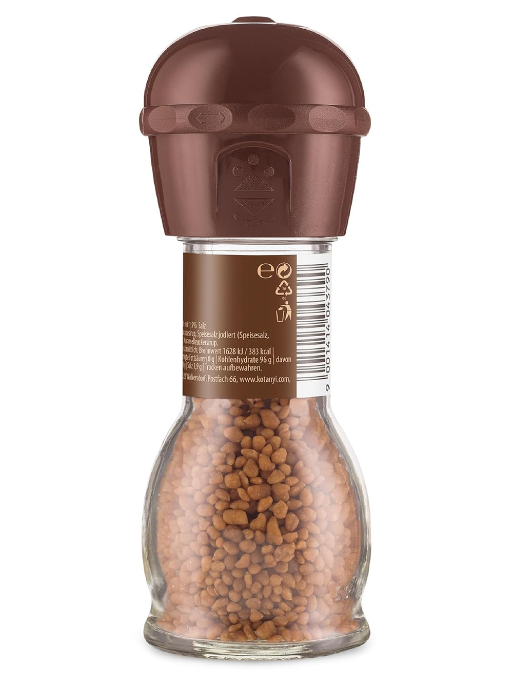 Kotanyi Salted Caramel Kaffee Topping | feiner Karamellgeschmack, 4er Pack (4 x 65g)