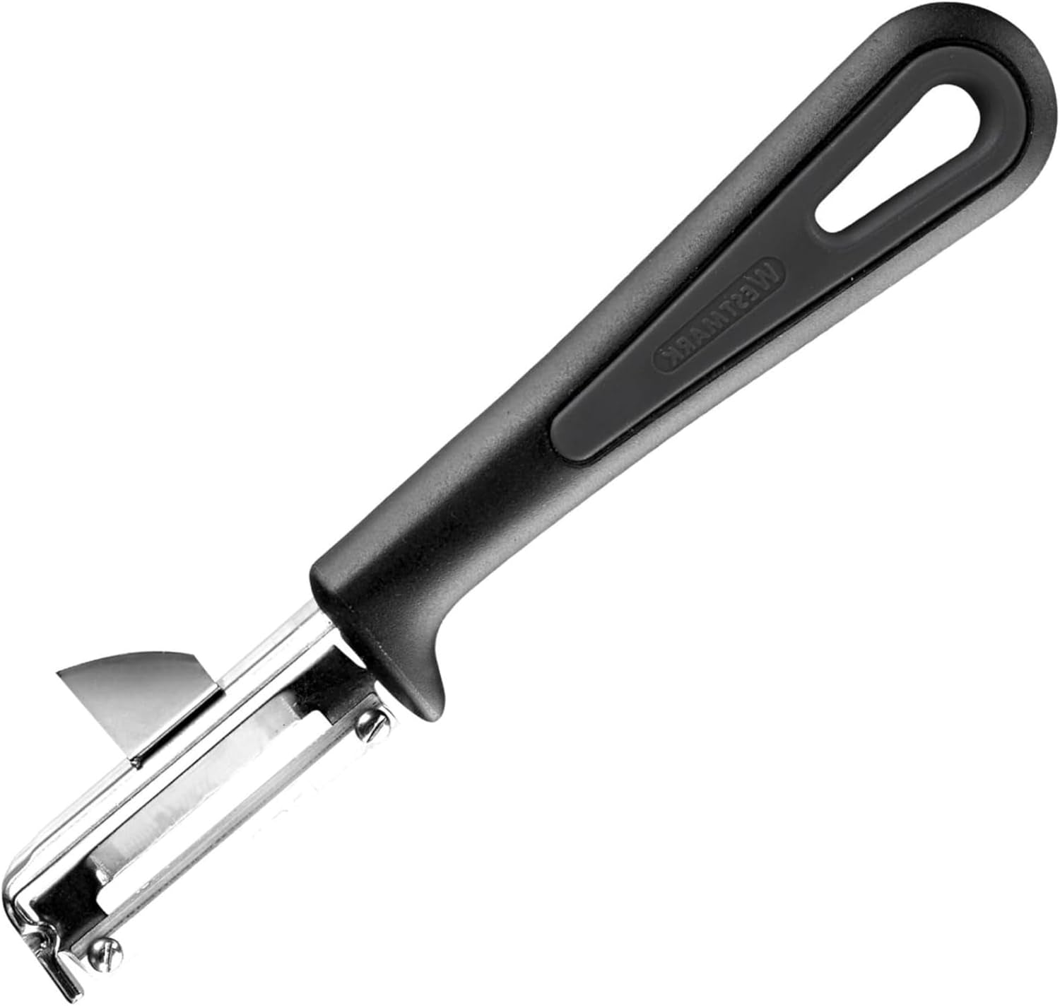 Westmark 29092270 Sparschäler Gallant, Pp/Tpe/Edelstahl, Schwarz / Rot, 16,5 X 3,7 X 2 Cm Peeler Naty Shop Gentle (til venstreorienterede)