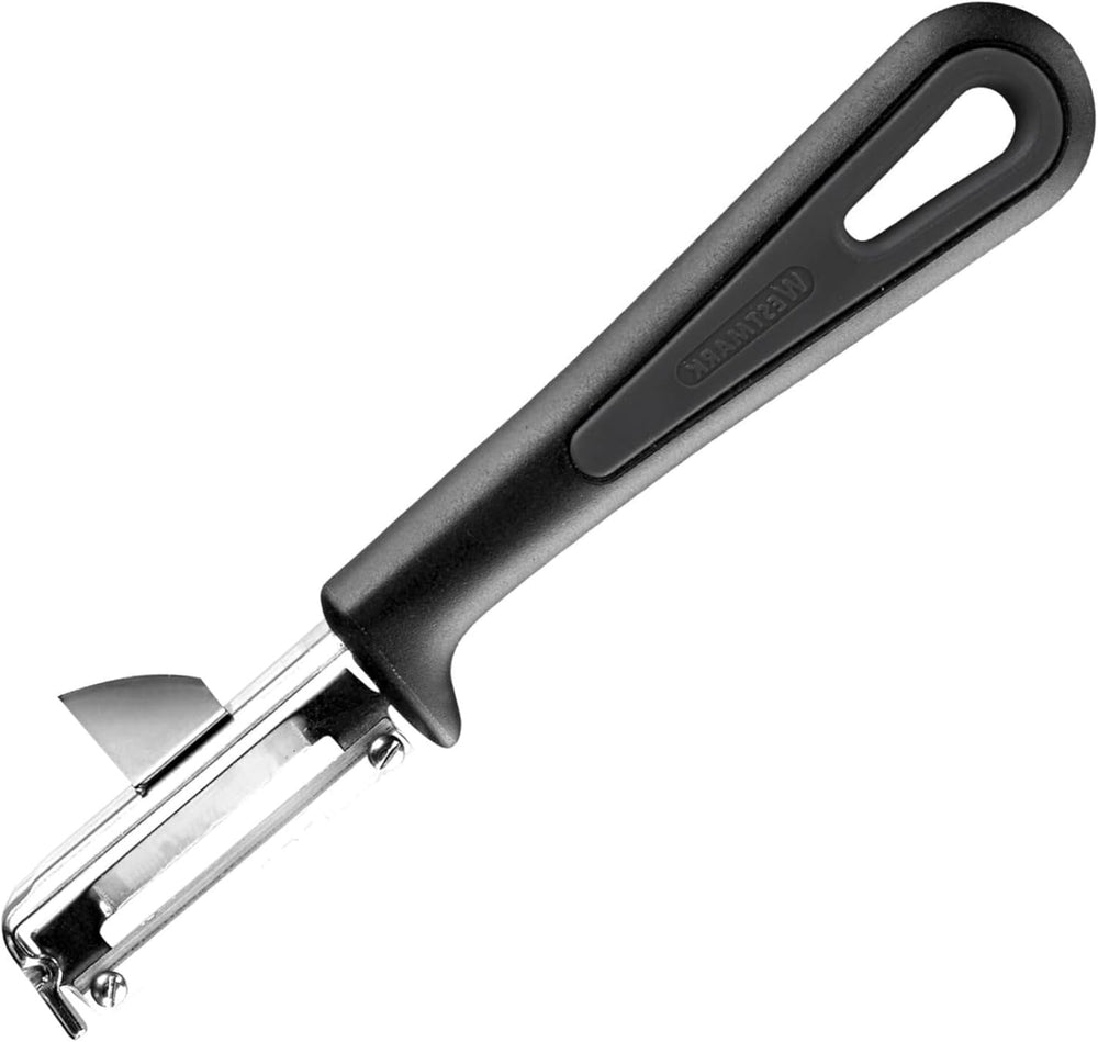 Westmark 29092270 Sparschäler Gallant, Pp/Tpe/Edelstahl, Schwarz / Rot, 16,5 X 3,7 X 2 Cm Peeler Naty Shop Gentle (til venstreorienterede)