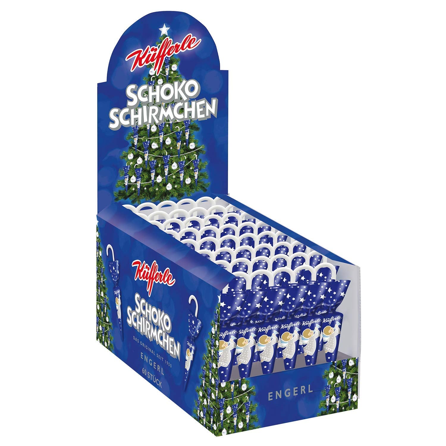 Chokoladeskygger Küfferle Polar Silver 810g (60 stk.)