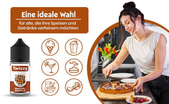 Twizzy Waffle Food Flavoring - 30 ml - Intens aroma - Ideel til bagning Arome Naty Shop