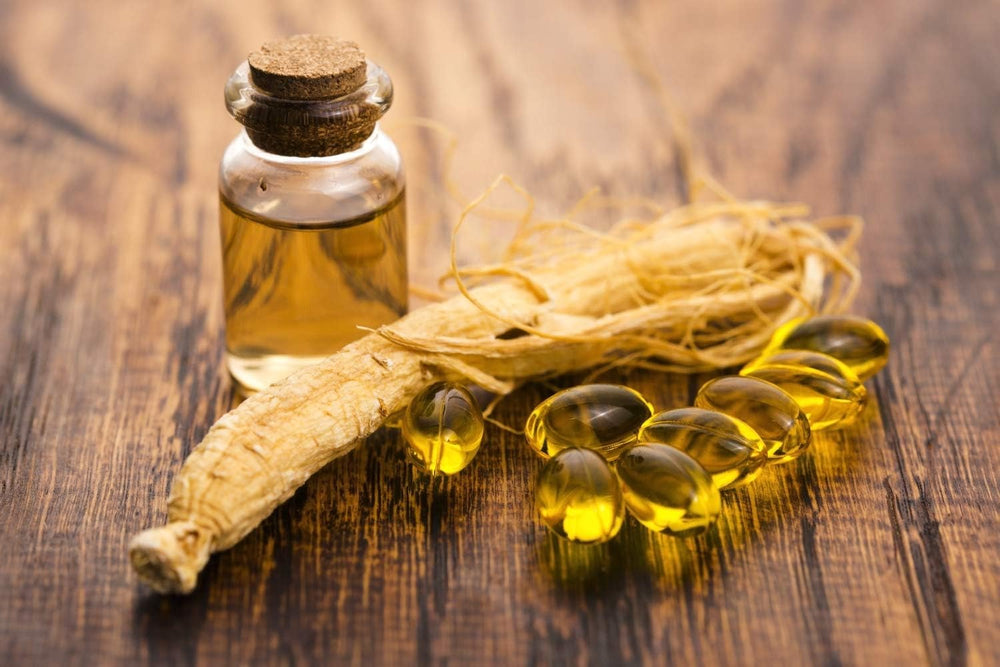 SAFLAX - Geschenk Set - Heilpflanzen - Echter Koreanischer Ginseng - 10 Samen - Mit Geschenk- / Versandbox, Versandaufkleber, Geschenkkarte Und Anzuchtsubstrat - Panax Ginseng