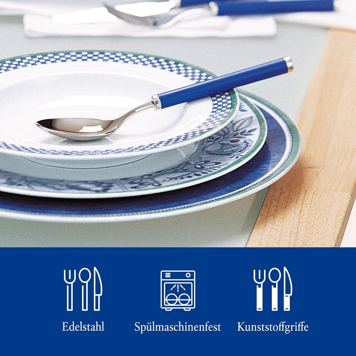 Villeroy & Boch - Spil! Blue Ocean Bestik, Sæt med 30 styks Kitchen Naty Shop