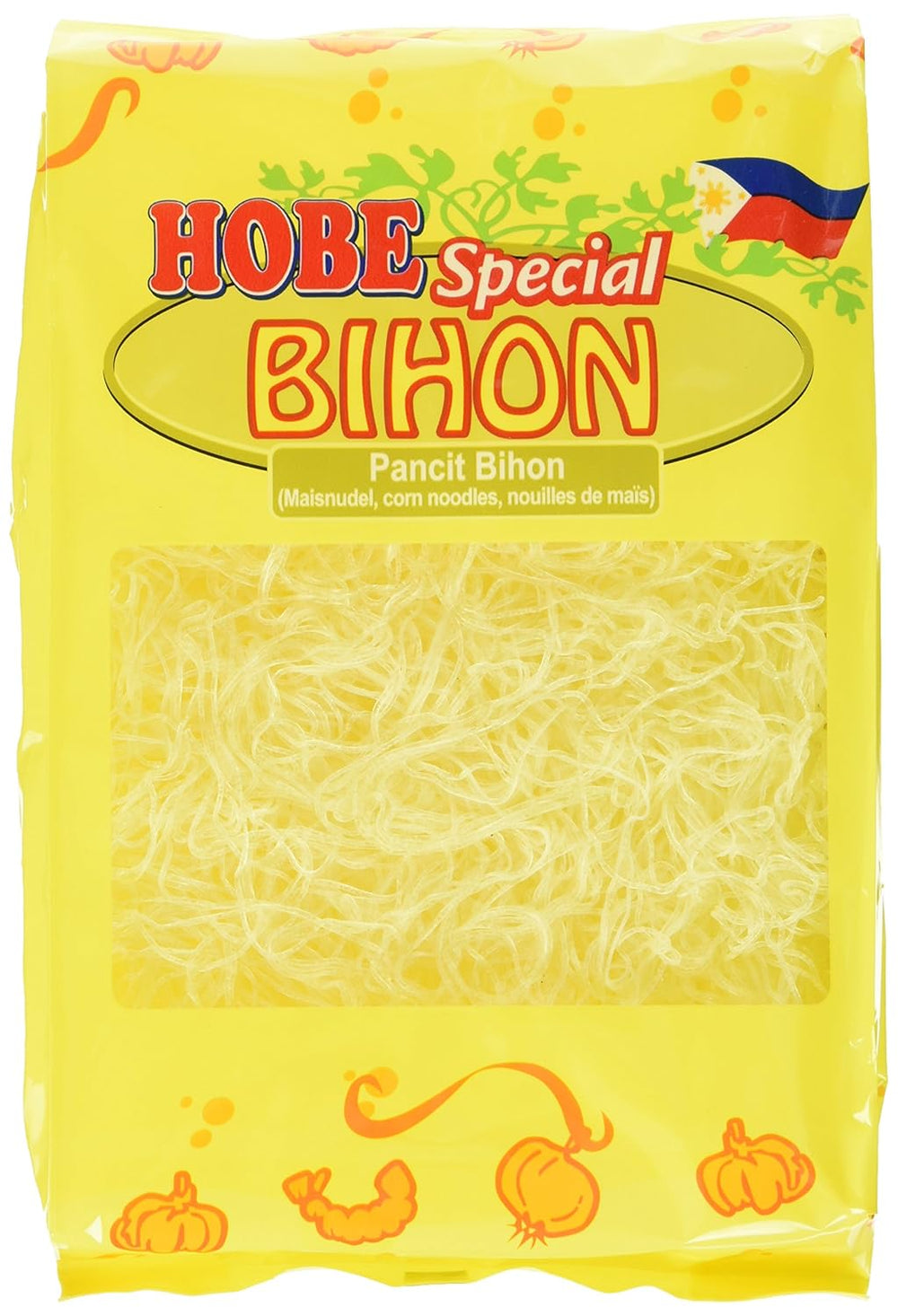 Pancit Bihon nudler, pakke med 4 (pakke med 4 x 227 g)