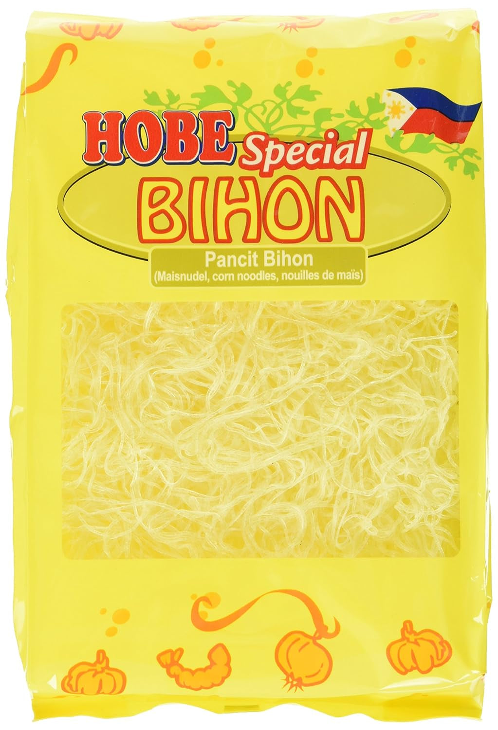 Pancit Bihon nudler, pakke med 4 (pakke med 4 x 227 g)