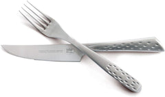 Weber Deluxe Steak Sæt, 6 dele, Monobloc design rustfrit stål, ekstra skarpt, ergonomisk håndtag Kitchen Naty Shop