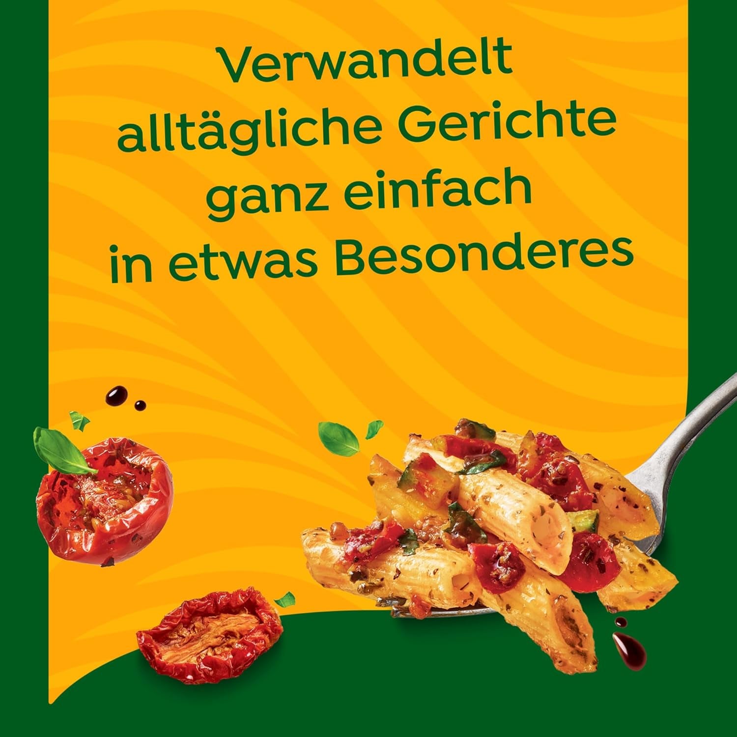 Knorr Schnell gewürzt Kochpaste Getrocknete Tomato & Mediterranean Kräuter einfach & schnell für en besons intensiveen, geballten Gesmack 165 g
