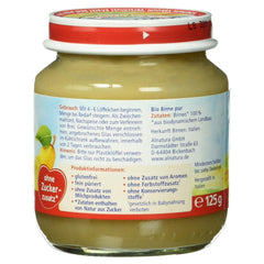 Bio Birne pure, nach dem 4. Monat, 125g