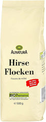 Økologisk hirseflager, 500 gram Cereale Naty Shop