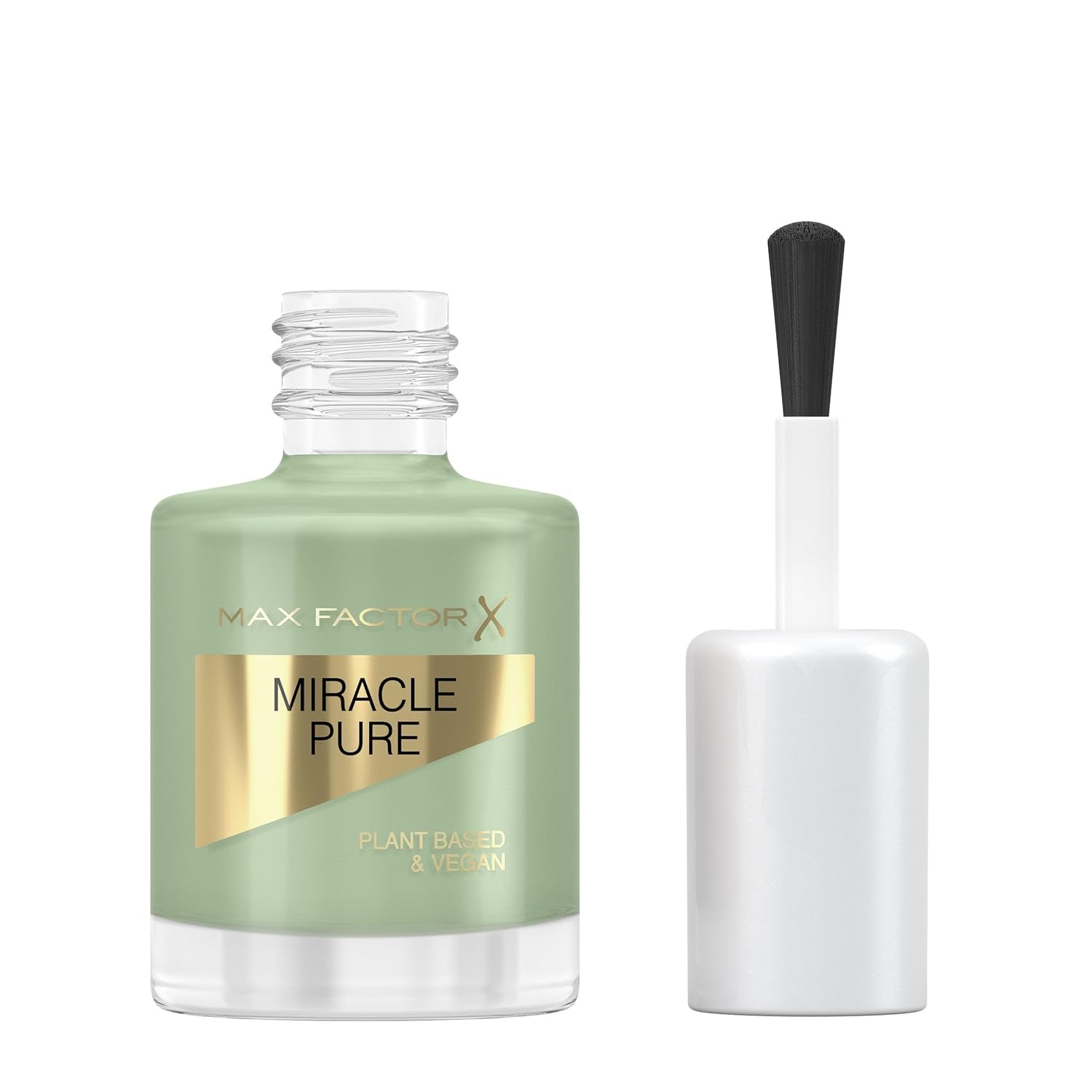 Max Factor Miracle ren negle, ultrablank, intenst farvet neglelak med glansen af ​​helende krystaller og nærende ingredienser, farve 430 fed jaspis