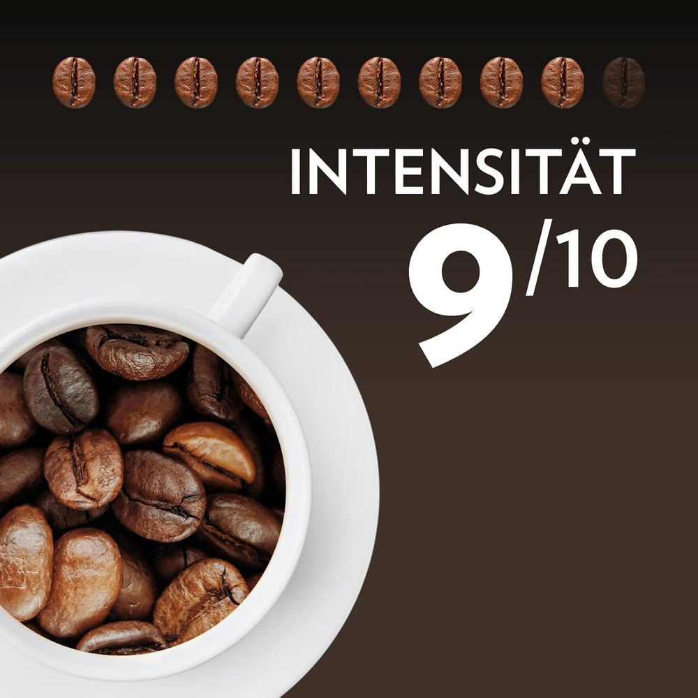 Lavazza Espresso, kaffebønner til espressomaskiner, afbalanceret og aromatisk smag af frugter og blomster, 100% økologisk Arabica og Robusta Coffee Naty Shop