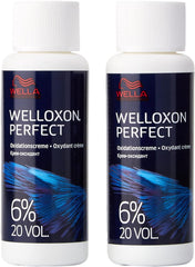 Wella Welloxon Oxidant Cream 6 la sută 60 ml, pachet de 2 (2 x 0.06 L) Vopsea pentru par Naty Shop Titlu implicit