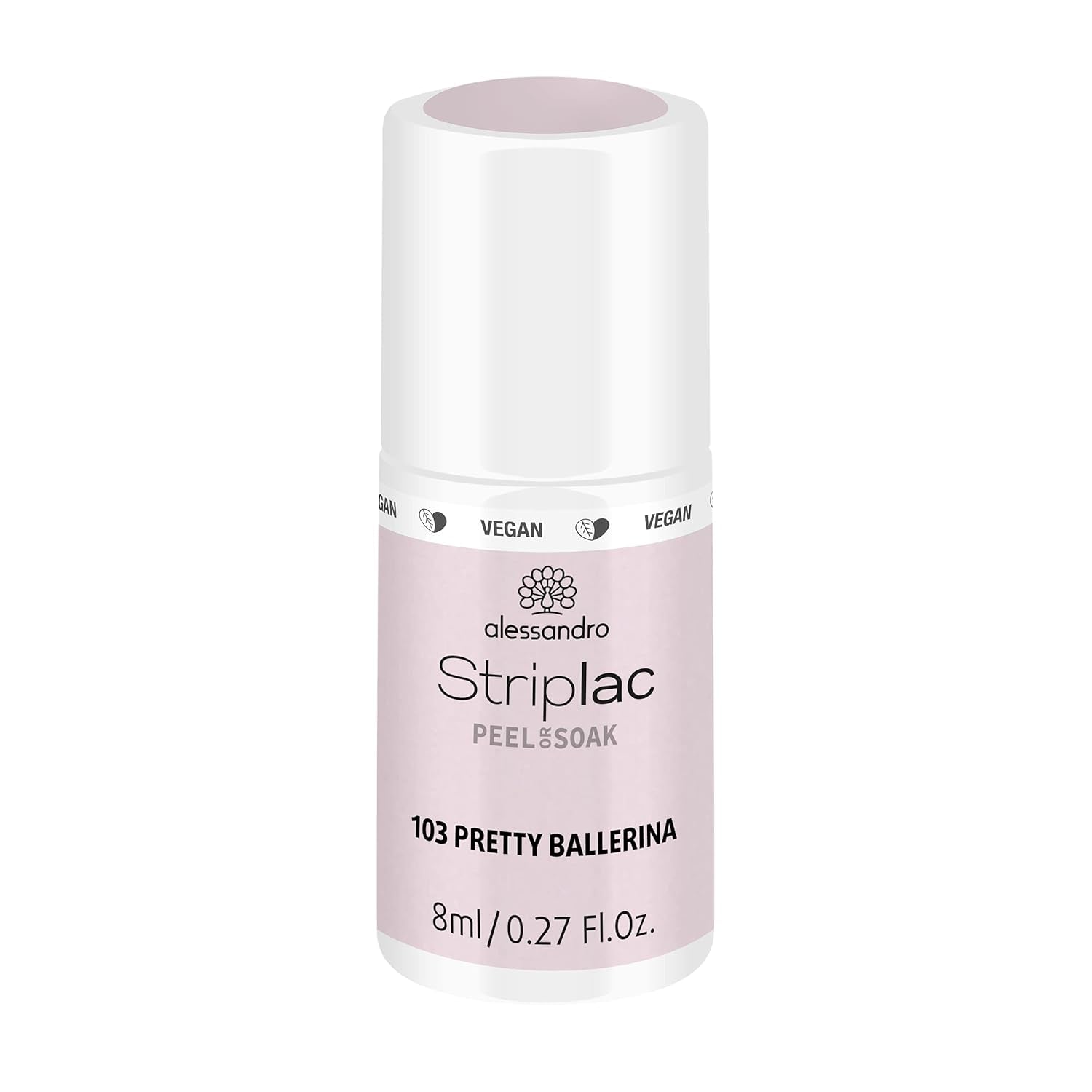 alessandro Striplac UV-Nagellack Lilly Billy – Schonend und langanhaltend – Einfache Entfernung dank Peel-Off-Technologie – Vegan and tierversuchfrei – 8 ml