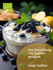 Bäckerei Spiegelhauer Bio Mager-Milchpulver 500 g Bio Milchpulver ohne Zusätze mælkepulver I auch geeignet für Joghurt-Herstellung, Eis-Herstellung I Trockenmilchpulver, Beutel