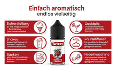 Twizzy, koncentreret kirsebærsmag, 30 ml Aromas Naty Shop