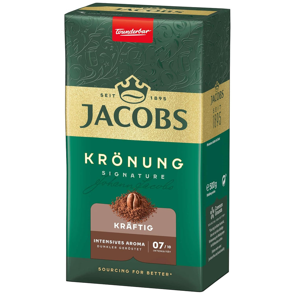 Jacobs Krönung Strong, cafea cu filtru pachet de 12 (12 x 500 g)