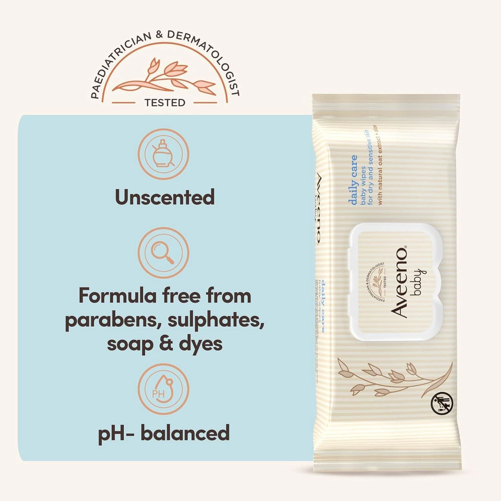 Daglig plejeservietter til følsom hud Skånsom og effektiv rengøring Baby Essentials, hvid, 12 pakker (864 servietter) Baby Wet Wipes Naty Shop