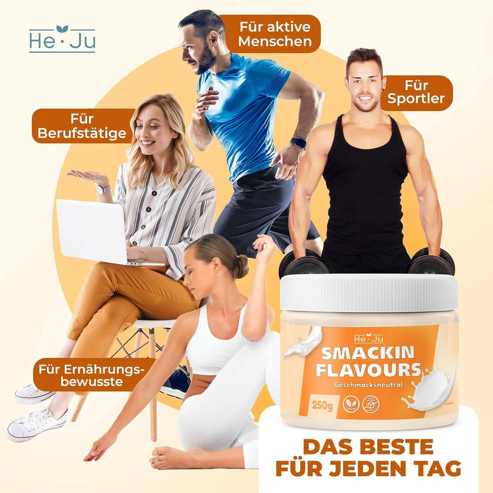 He-Ju, Pulver med neutral smag, 250 gram Aromas Naty Shop