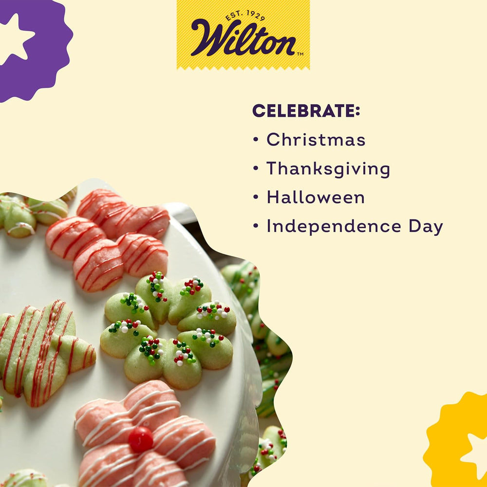 Presă pentru fursecuri Wilton Preferred Press, set 13 piese, 385 g