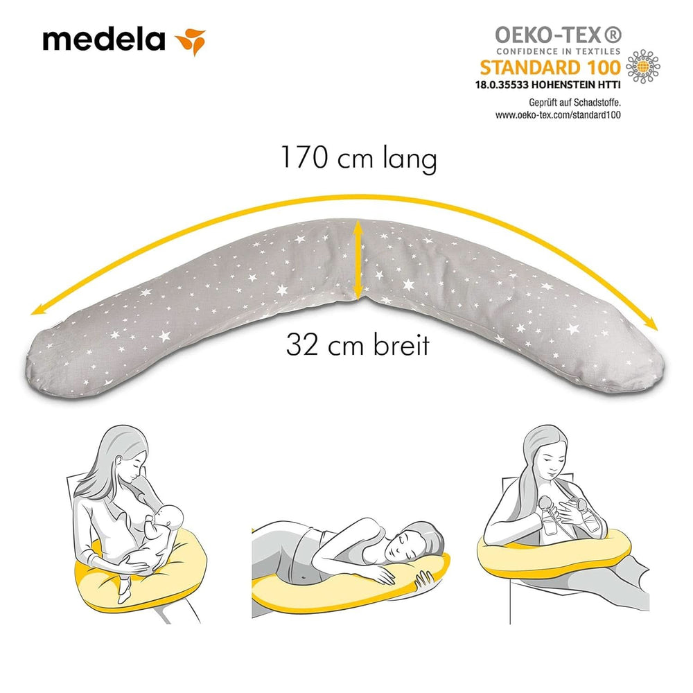Medela Graviditets- og ammepude - Fyldt med Eps Microbeads Tilbehør Mad og Amning Bebe Naty Shop