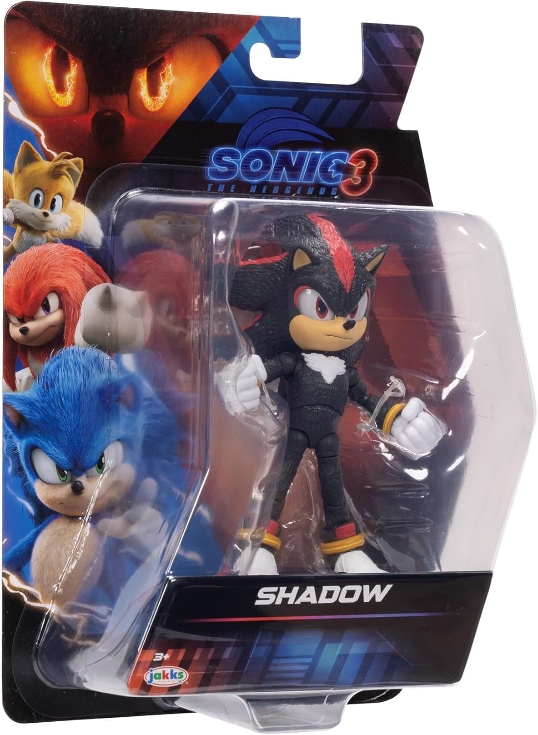 Sonic 3 film 12,7 Cm Actionfigurer Shadow Actionfigurer Naty Shop