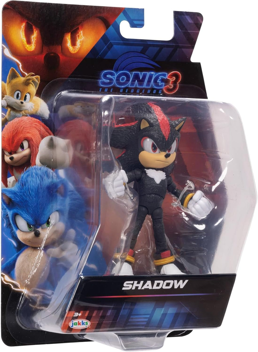 Sonic 3 film 12,7 Cm Actionfigurer Shadow Actionfigurer Naty Shop