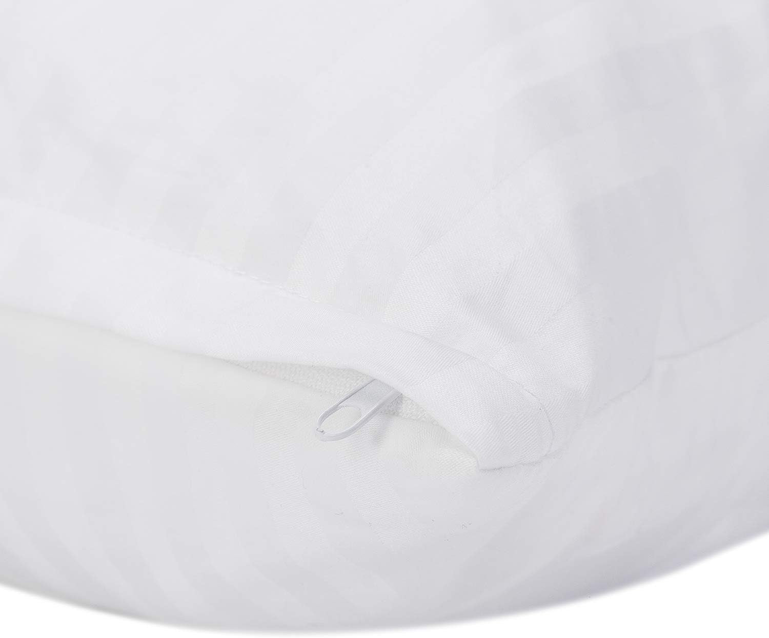 Pikolin Home-30% pernă de puf cu capac dublu de bumbac cu fermitate redusă, ideală pentru dormitul pe stomac Perne standard Naty Shop