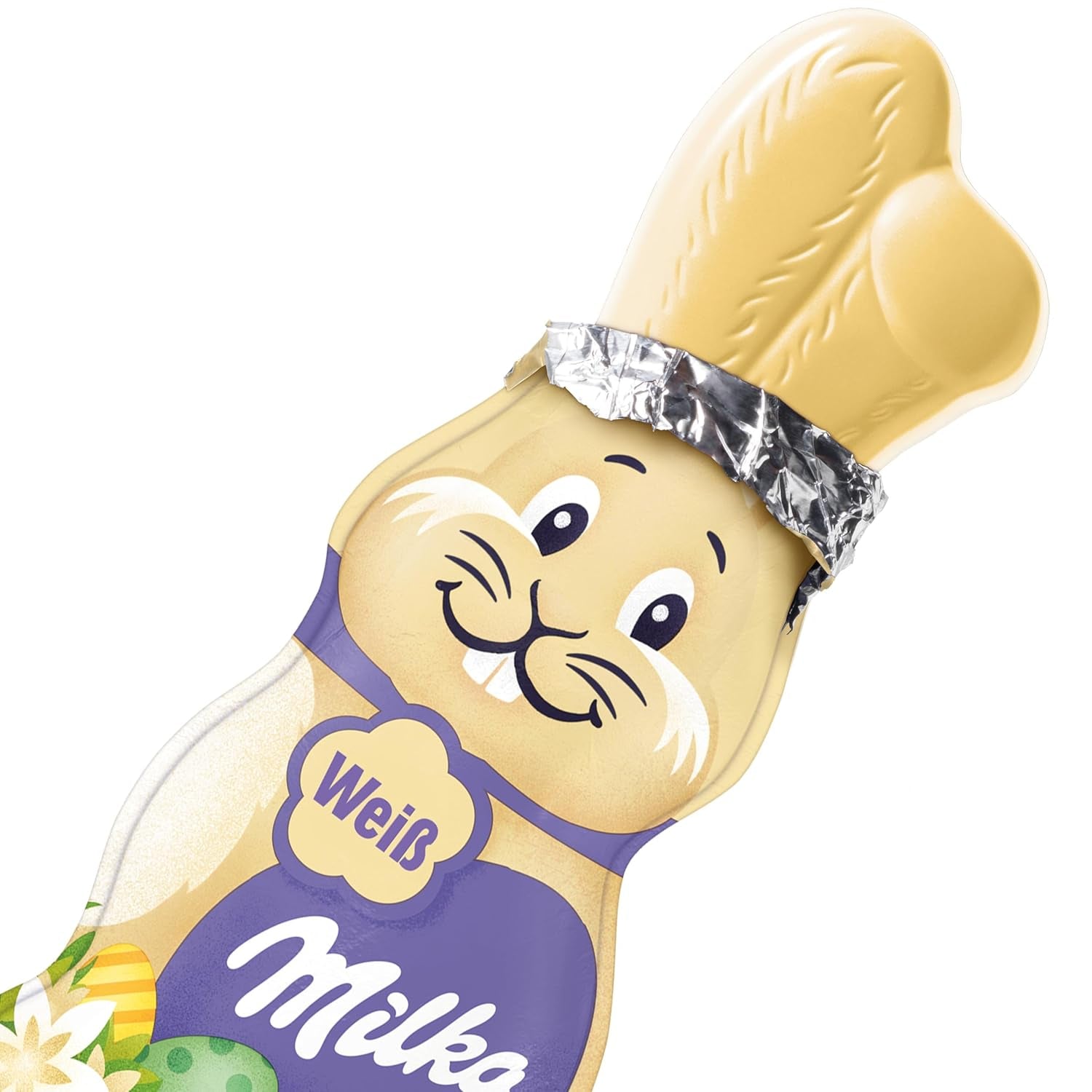 Milka Smiling Bunny White - Påskechokolade lavet af hvid chokolade i form af en kanin - 14 x 90g