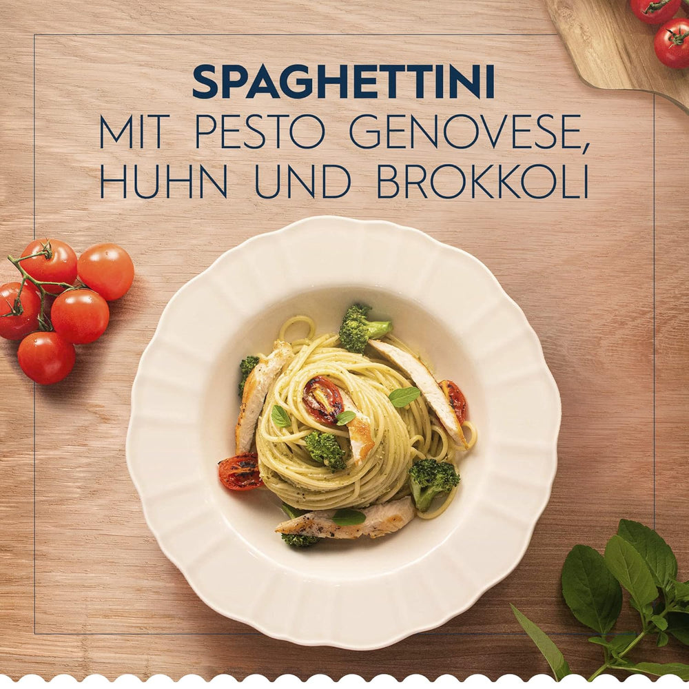 Pasta Barilla Classic Spaghettini no. 3 højkvalitets durumhvede, altid al dente (1 x 500 g)