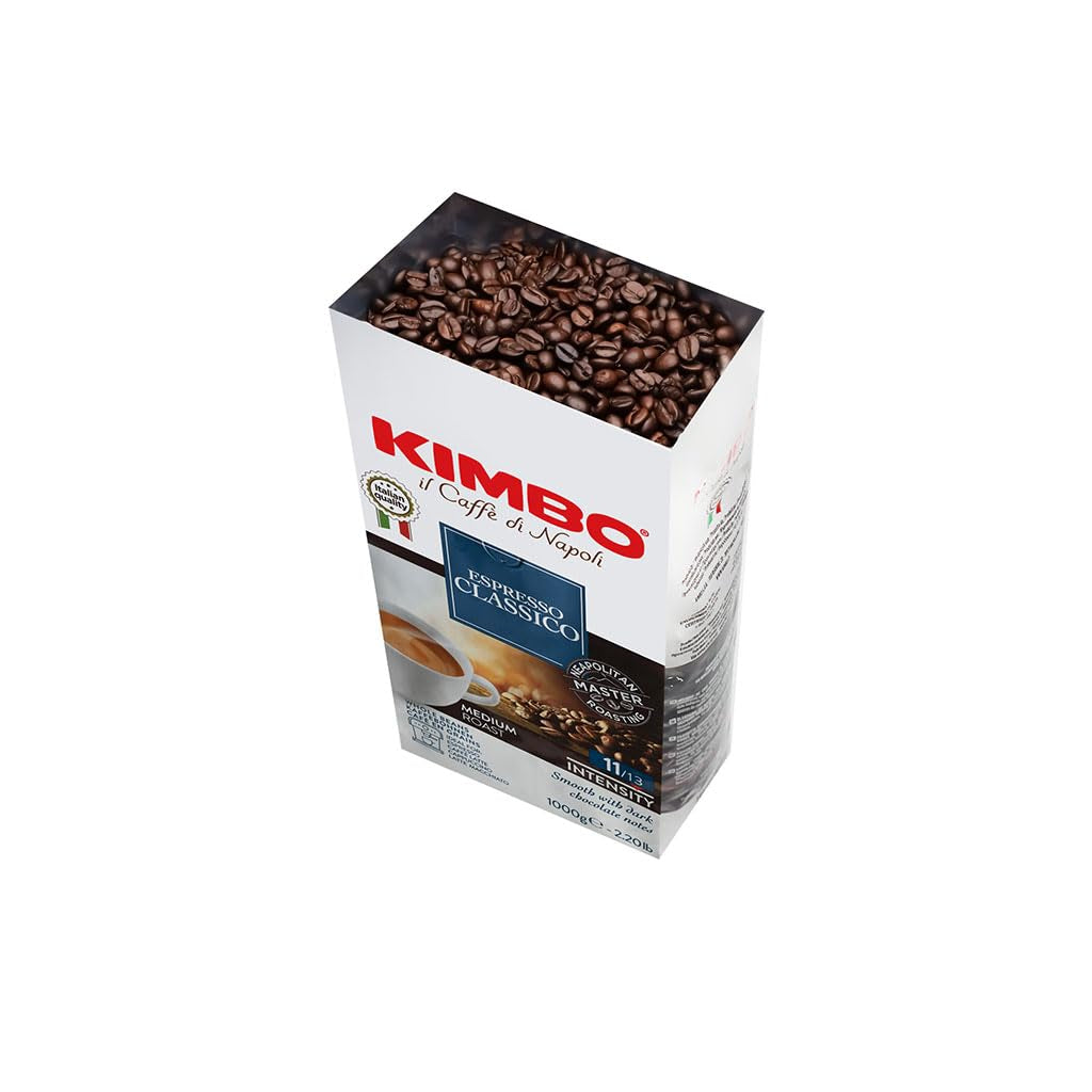 Espresso Classico boabe de cafea integrale, prăjire medie, sac de 1 kg Cafea Naty Shop
