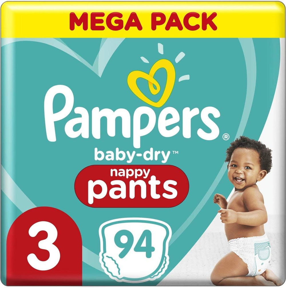 Bleer Pampers 81657566 Baby-Dry Bukser, hvide