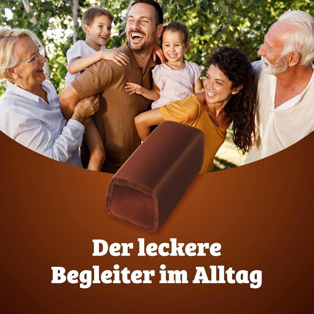 Chokolade karameller - 3 x 325g - Chokolade karamel med bitter chokolade glasur (30%)