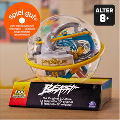 Spin Master Games - Perplexus Beast 3D Ball Maze med 100 forhindringer, tålmodighedsspil for børn på 9+ og voksne