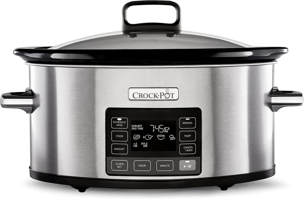 Slow cooker digital Crock-Pot Timeselect, 5.6 litri (7 persoane) Slow Cooker Naty Shop
