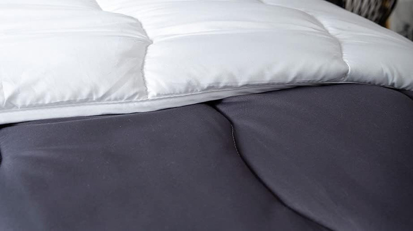 Abeil Quilt, Bicolor, 220 X 240 Cm, Alb și Gri Plapumi si pilote Naty Shop