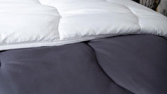 Abeil Quilt, Bicolor, 220 X 240 Cm, Alb și Gri Plapumi si pilote Naty Shop