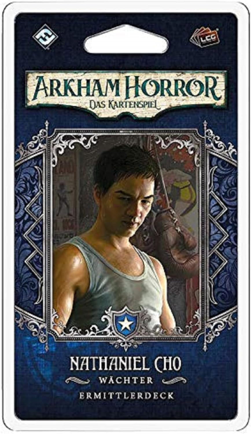 Fantasy Flight Games, Arkham Horror: LCG, Core Game, Expert Game, Card Game, 1-4 spillere, i alderen 14+, 45+ minutter, tysk, flerfarvet, farverigt