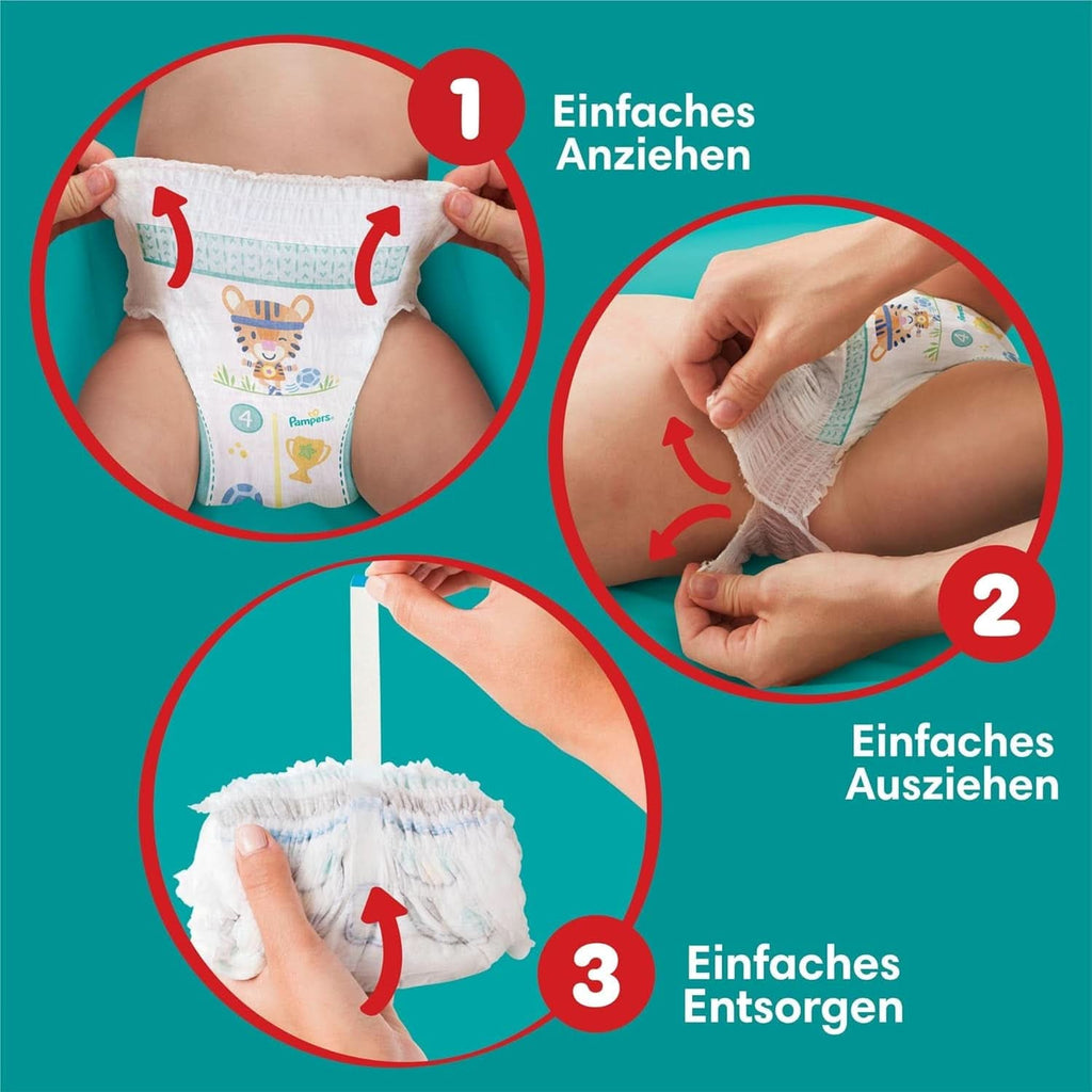 Pampers Windeln Pants Größe 5 Baby-Dry, 160 Windeln, 12Kg-17Kg, 360° Fit Hilft, Auslaufen Zu Verhindern Mama si Copilul Naty Shop