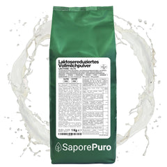Laktosefreies Vollmilchpulver 1 kg | Hohe Löslichkeit | Ideel til bagværk, brød og mad Professionel og industriel brug Laktosefri Glutenfri