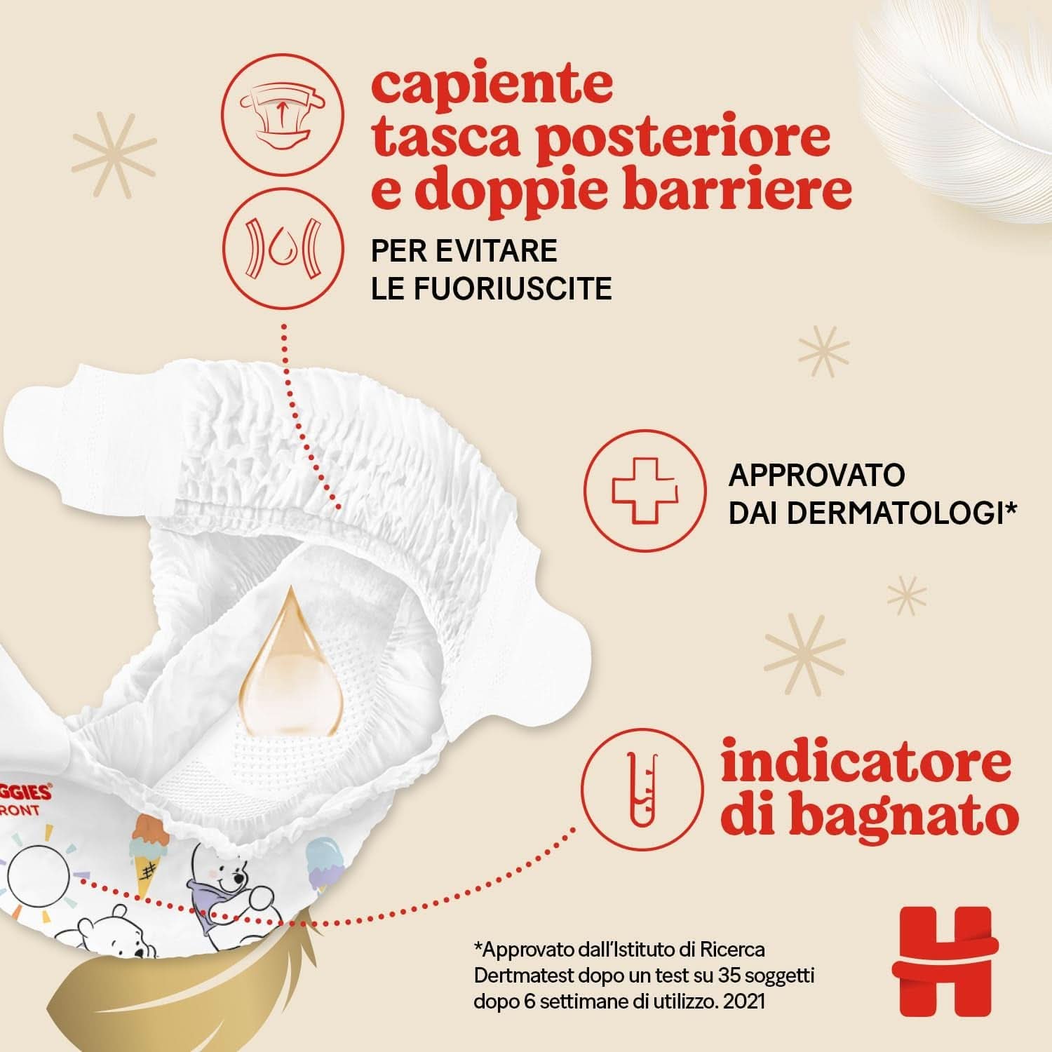 Scutece Huggies Extra Care, mărimea 3 (4-9 kg), 2 pachete de 40 de scutece Mama si Copilul Naty Shop