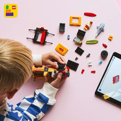 LEGO City Lifeguard Emergency Vehicle - Vehicul de teren cu 2 minifigurine și rechin - Set de construcție pentru fete și băieți cu vârsta peste 6 ani - Idee de cadou pentru surferi și fani ai sporturilor nautice 60453 Seturi de constructie Besuche den LEGO-Store