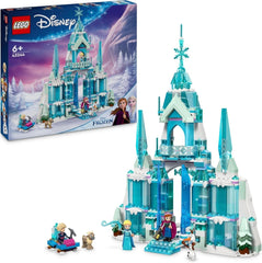 LEGO Ç€ Disney Frosne Elsas vinterpalads, bygge- og legesæt til børn med modelpalads og ELSA og Anna minifigurer, gave til piger, drenge og filmfans fra 6 år 43244 Byggesæt Besuche den LEGO-Store Elsas ispalads