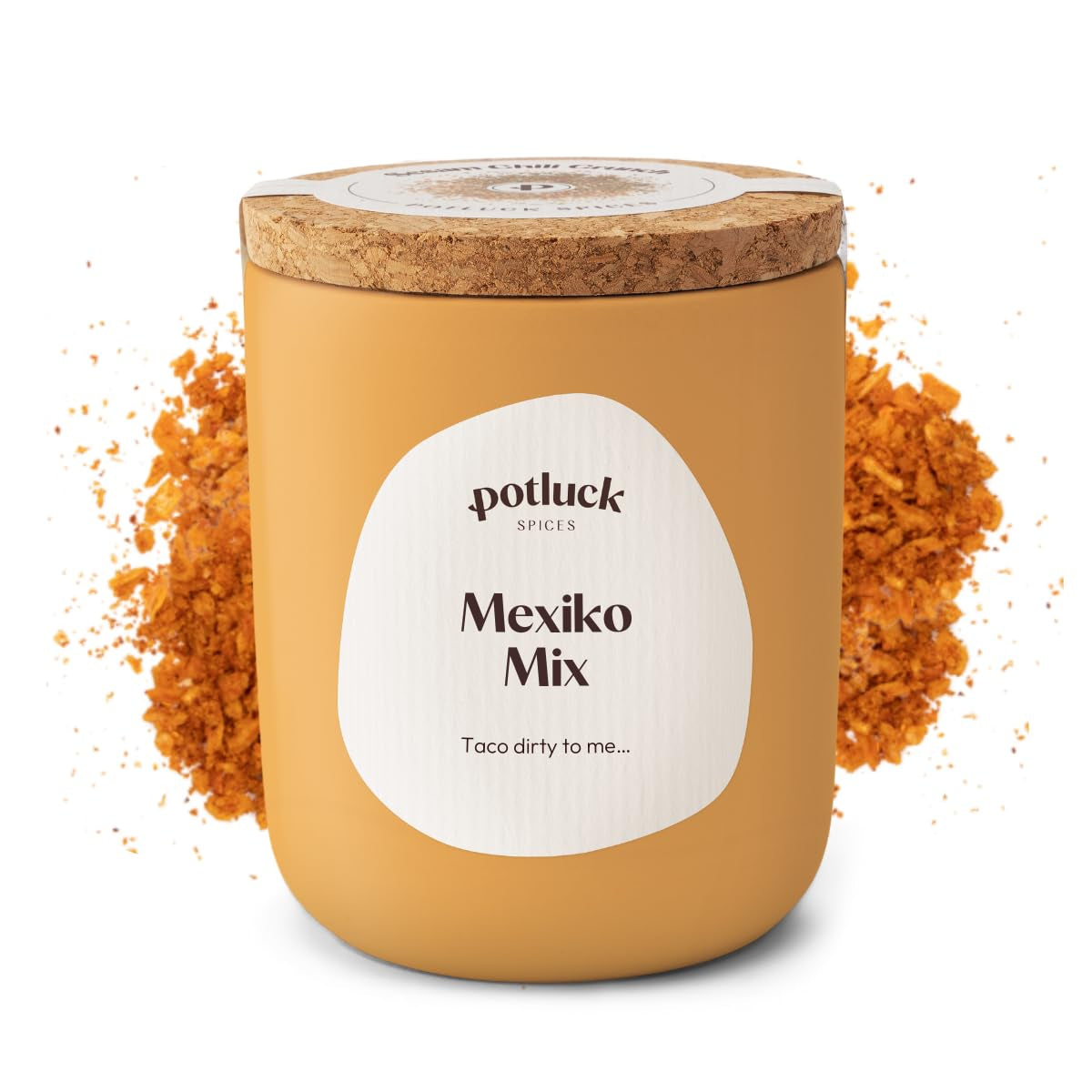 Potluck | Kebab & Gyros Spice | Gewürzzubereitung im Keramiktopf | 50 g | Vegansk, glutenfri og med naturlige ingredienser