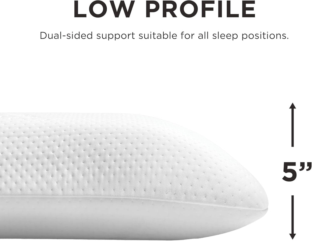 TEMPUR-PEDIC Pernă Symphony Fabricată din spumă cu memorie, Luxuriantă, Moale, Standard, Albă Perne standard Naty Shop